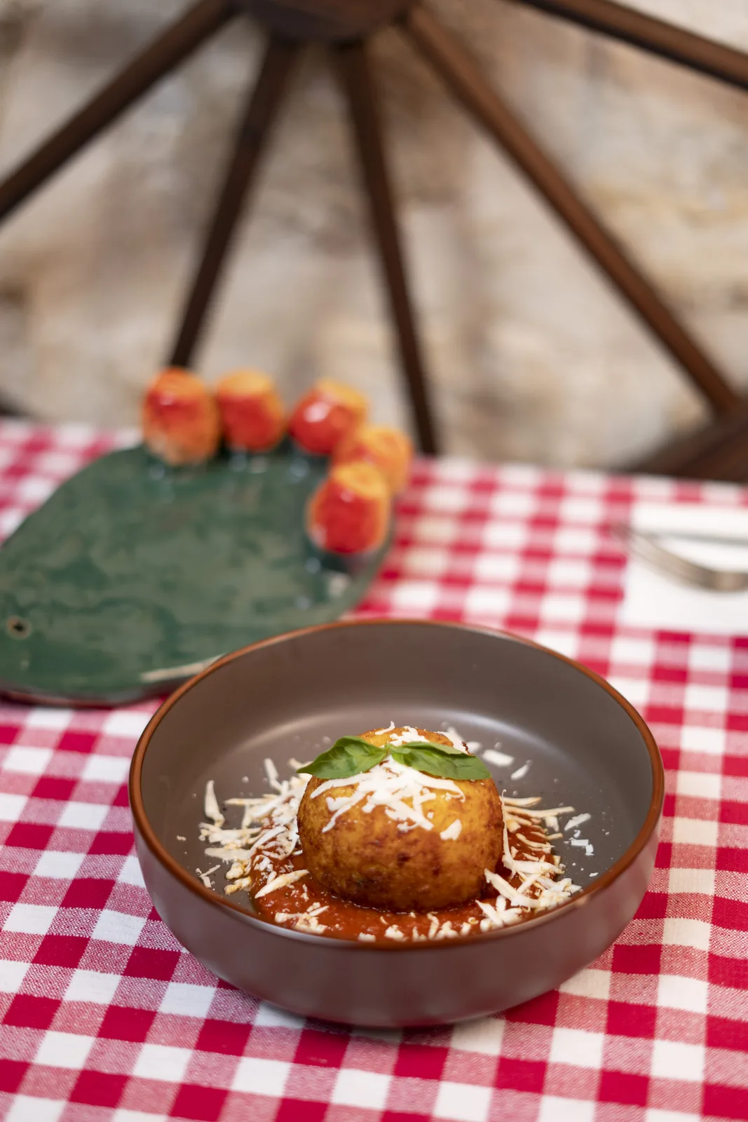 Arancino Norma chez Al Carretto à Paris