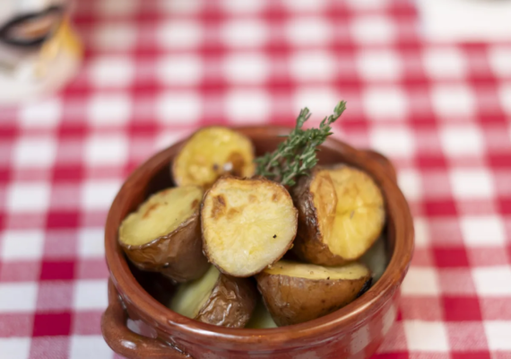Patate gratinate al forno