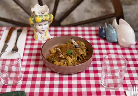 Tagliatelle sardine e finocchietto